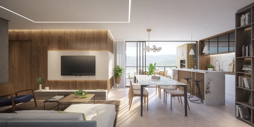 Apartamento 3 quartos para venda no bairro Perequê em Porto Belo