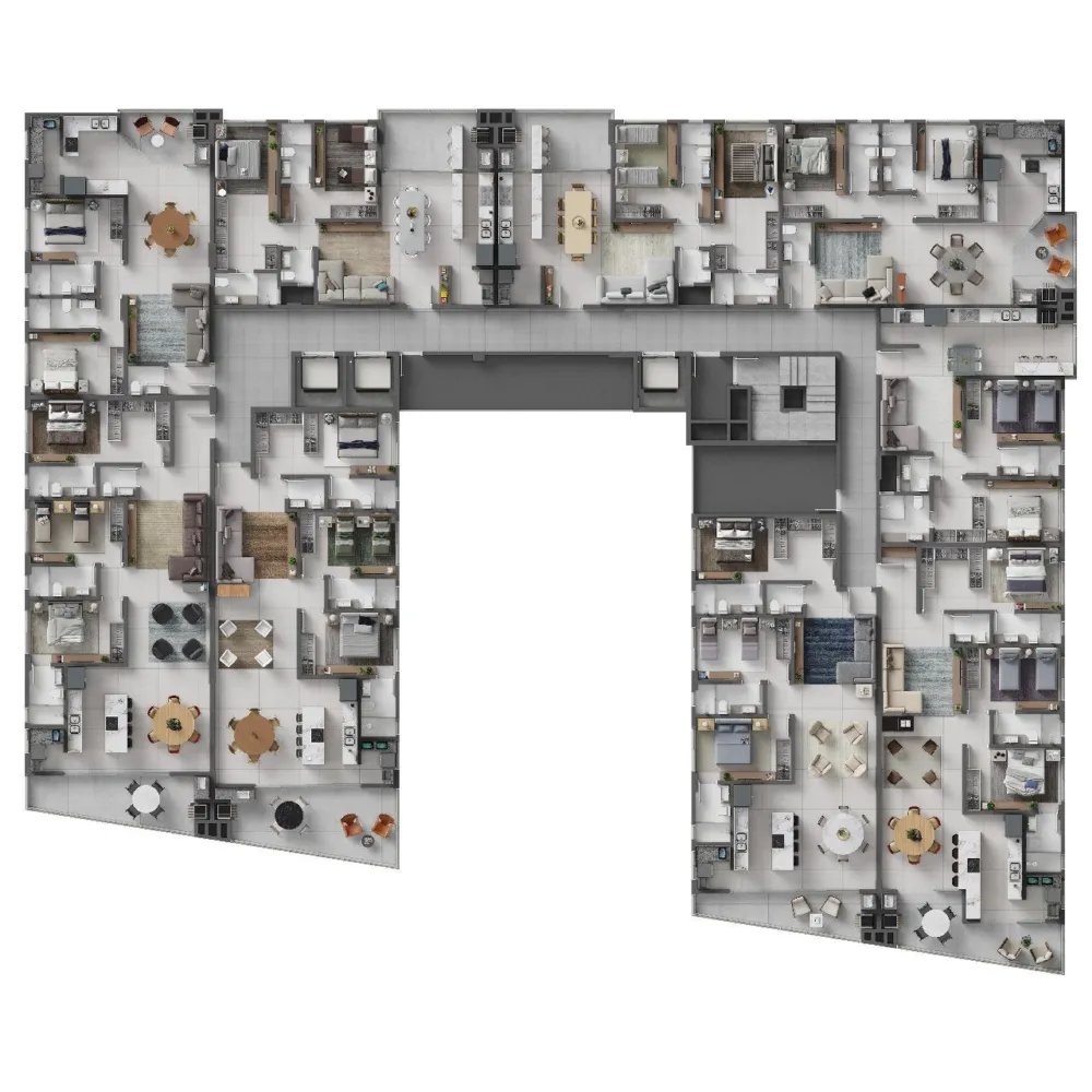 Apartamento 3 quartos para venda no bairro Perequê em Porto Belo